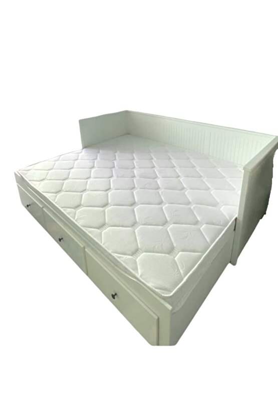 Katlanır Ikea Divan Uyumlu 160x200x12 Sünger Yaysız Yatak