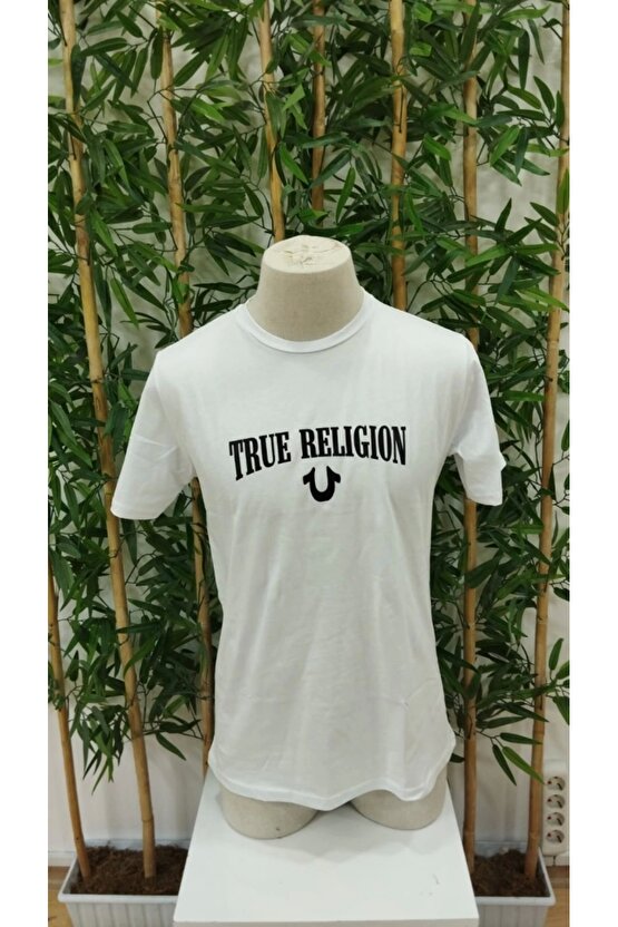 Erkek True Religion Baskılı Süprem T-shirt
