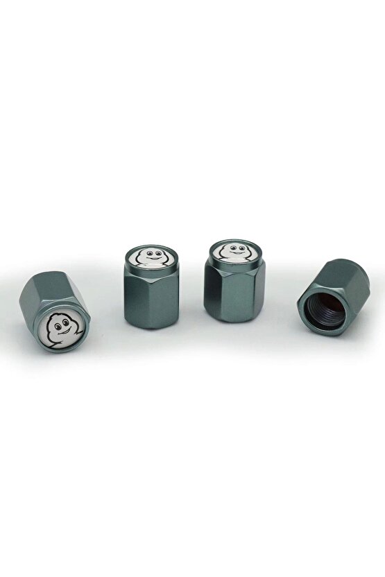 MC34273 Logolu Metal Universal Sibop Kapağı 4 Adet