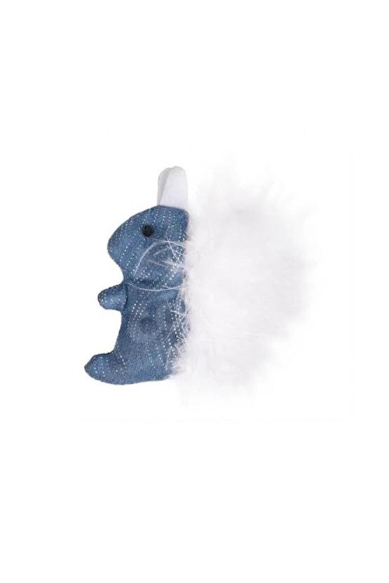 Medy Tüylü Sincap Kedi Oyuncağı 9,5 cm