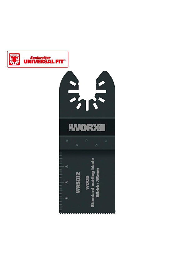 WA5012 Çok Amaçlı Raspalama Makinası İçin 35x40mm Ahşap, Fiberglas, PVC Universal Kesme Bıçağı