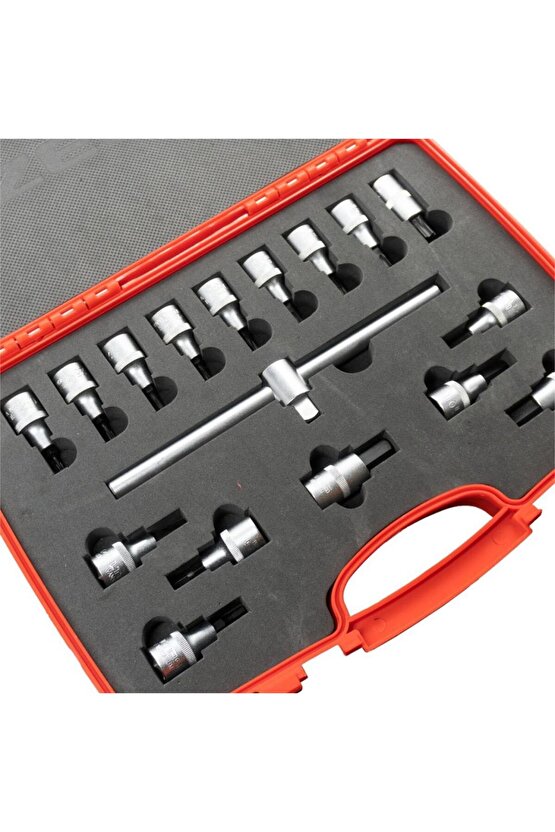 12 Lokmalı Allen ve Torx Uç Takımı 17 Parça