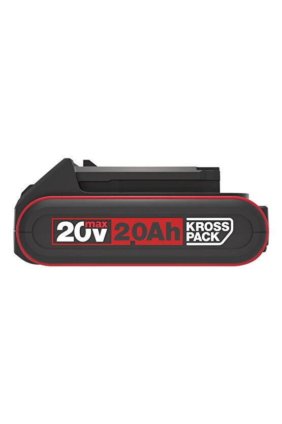 KAB20 20Volt 2.0Ah. Li-ion Kross Pack Profesyonel Yedek Akü