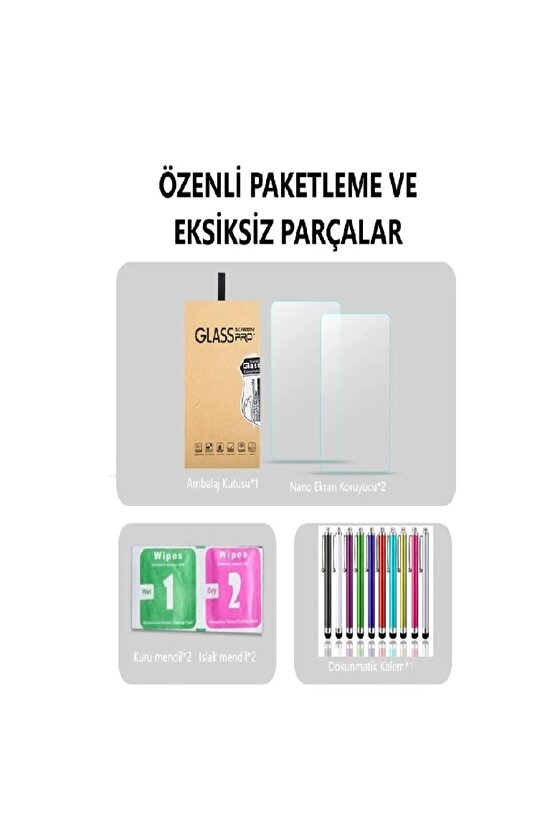 Lenovo Tab M10 10.1 İçin Uyumlu Nano Ekran Koruyucu 9h Esnek 2 ADET