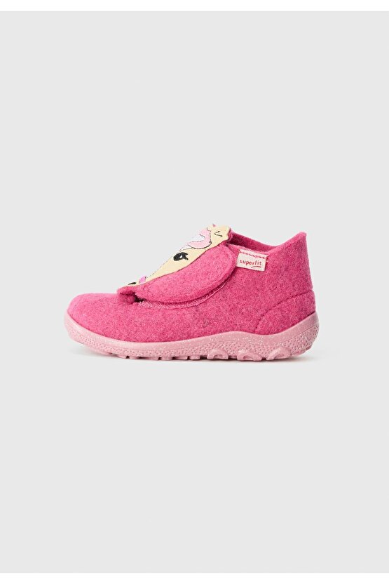 Happy Octi Pembe Çocuk Keçe Panduf