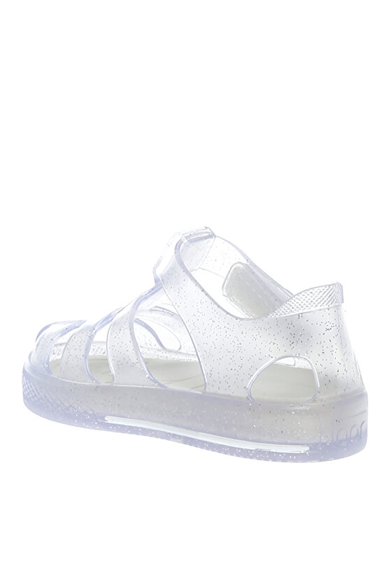 Beyaz Bebek Sandalet S10265 STAR GLITTER