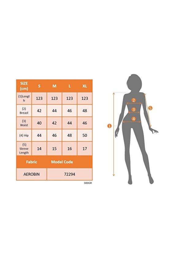 Kadın Kısa Kollu Yuvarlak Yaka Belden Bağcıklı Önden Yırtmaçlı Aerobin Elbise