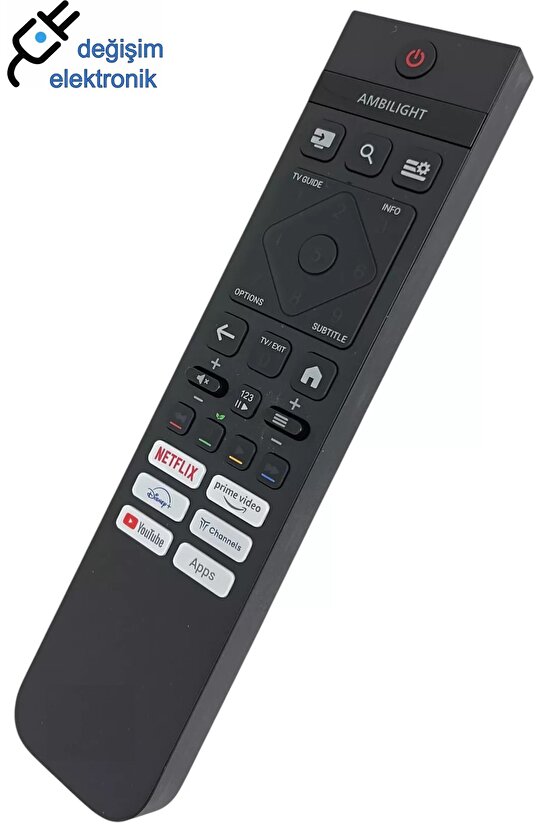 Philip s 55Pus8009 4K Ambilight Led Tv Kumandası
