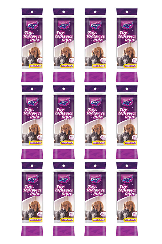 Premıum Tüy Toplayıcı Yedek Rulo 30lu 12 Adet