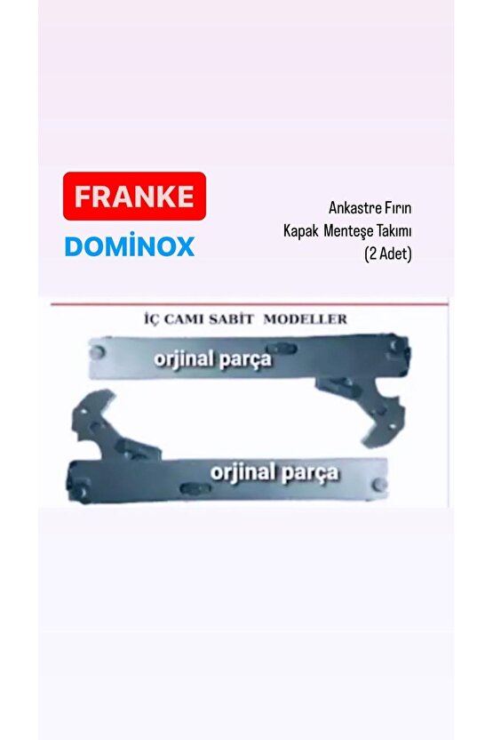 GL 76 M TC XS ANKASTRE FIRIN KAPAK MENTEŞESİ 2 ADET