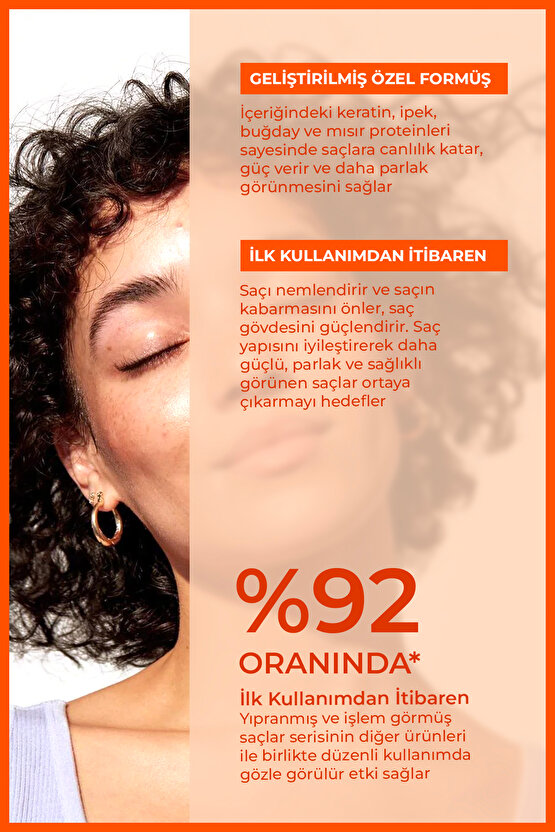 Kırmızı kil saç maskesi, detoks etkili, nemlendirici ve hacim kazandırıcı etki 250 ml
