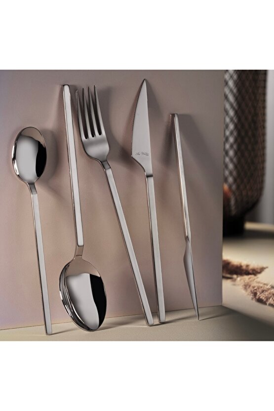 Castle Kutulu 89 Parça 12 Kişilik Çatal Kaşık Bıçak Takımı