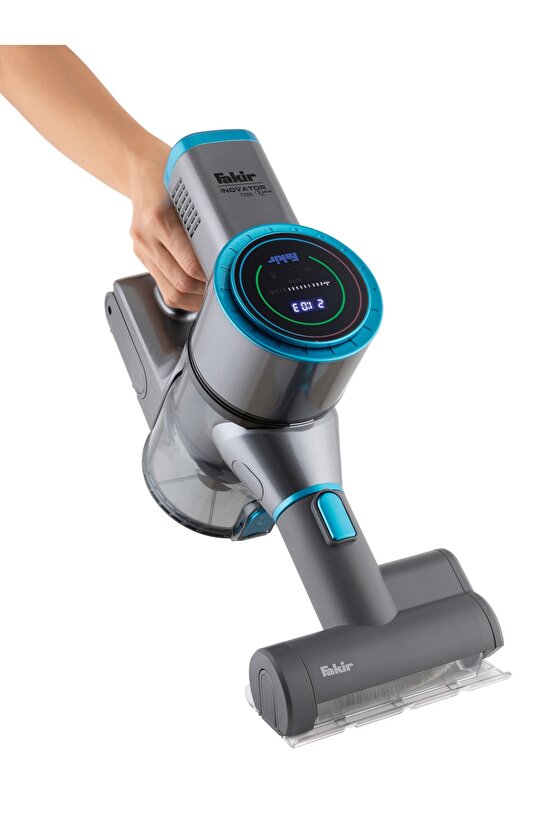 Inovator X Plus 7286 Dikey Şarjlı Kablosuz Süpürge Antrasit Blue