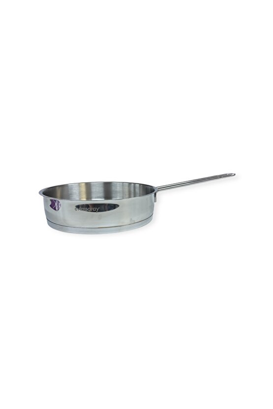 1810 Cr.Ni Paslanmaz Çelik Tava 22 Cm