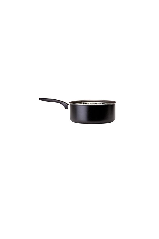 Tek Saplı Teflon Kızartma Tenceresi Kapaksız 22 Cm