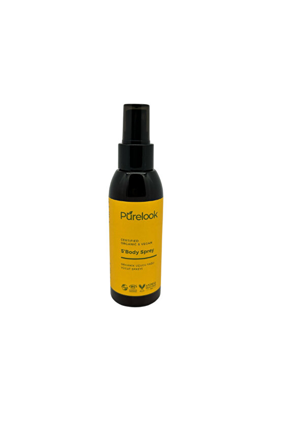 S,Body Organik Sertifikalı 125 ml Tüm Vücut Spreyi