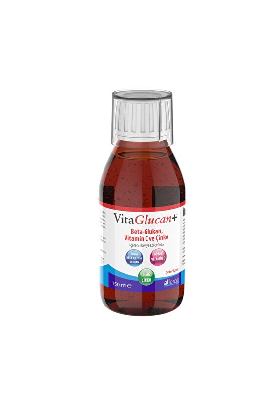 Vitaglucan Betaglucan Şurup 150 ml - 2 Adet
