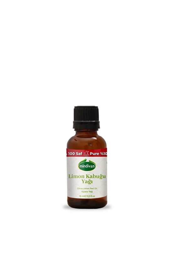 Limon Kabuğu Yağı 10ml - %100 Saf Uçucu Yağ