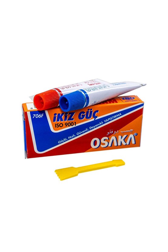 6184 Osaka 706F İkiz Güç Epoksi İran Yapıştırıcı 20 gr