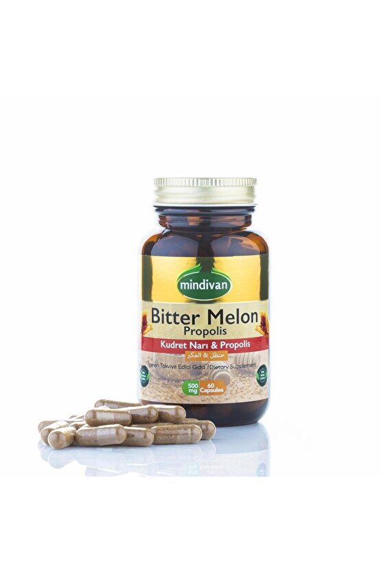 Bitter Melon Propolis 500 mg 60 Capsules