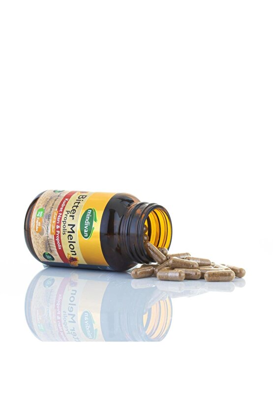 Bitter Melon Propolis 500 mg 60 Capsules x3 Piece