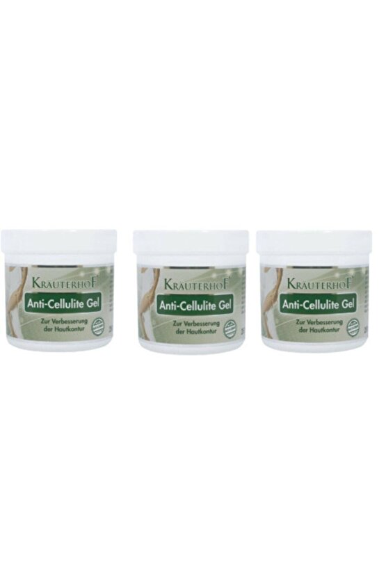 Anti-cellulite Gel 250 Ml X 3 Adet