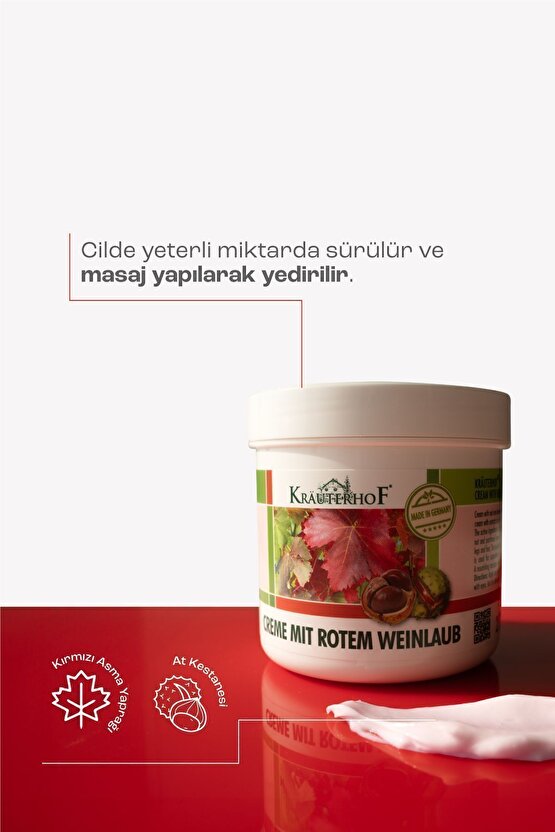 Kırmızı Asma Yaprağı 100 ml
