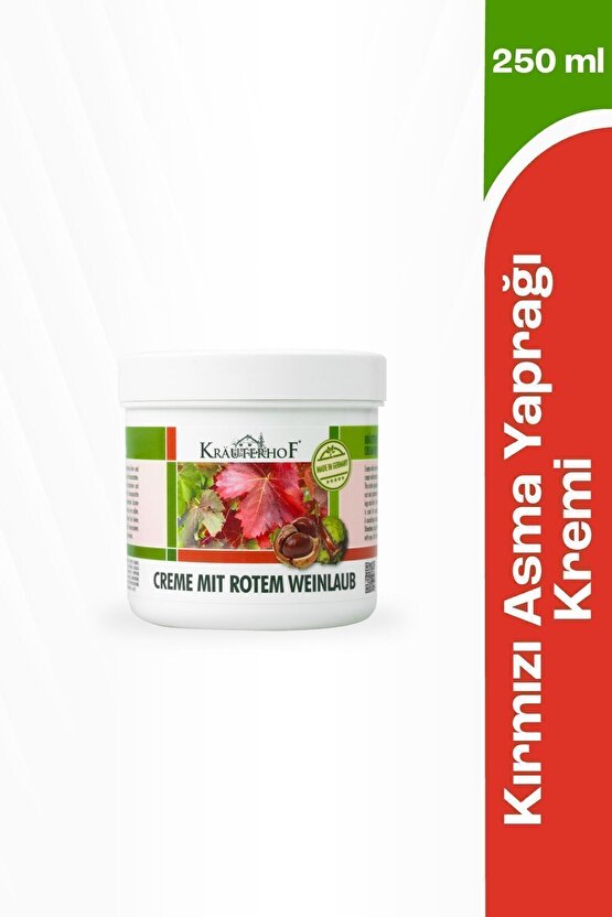 Kırmızı Asma Yaprağı Kremi 250 ml X 2 Adet