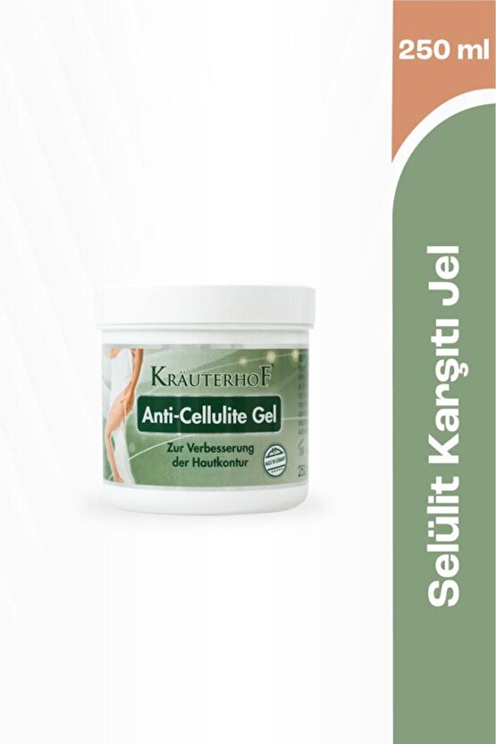 Anti Selülit Jel 250 ml + Kırmızı Asma Yaprağı Kremi 250 ml