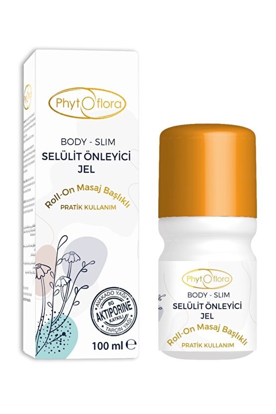 3 Adet Roll-on Masaj Başlıklı Selülit Ve Çatlak Jeli