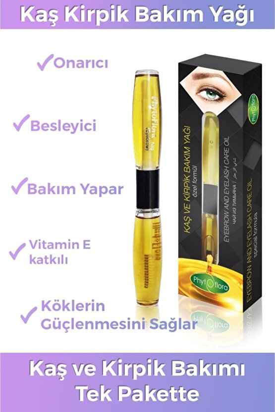 Kaş Ve Kirpik Bakım Yağı, 10+10ml