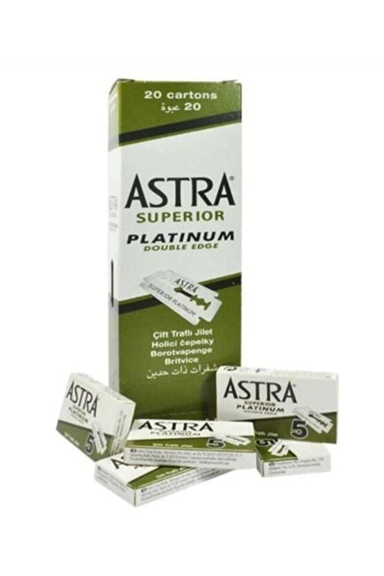 Superior Platinum Tıraş Bıçağı 1 Paket  100 Adet Jilet