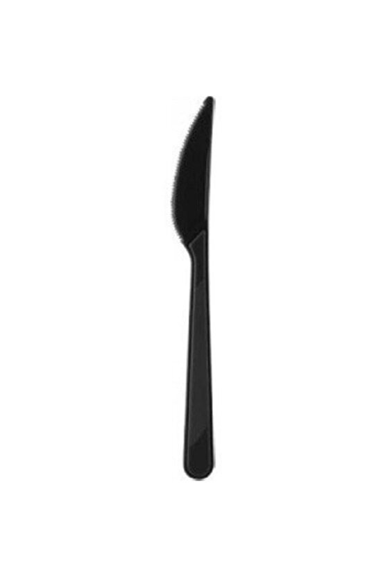 14 SÜS Siyah Lüks Plastik Bıçak ( 2000 Adet )
