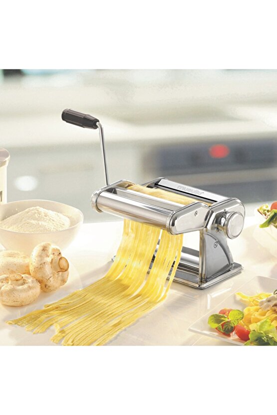 Macaroni 150 Premium 150mm Manuel Erişte ve Hamur Açma Makinesi
