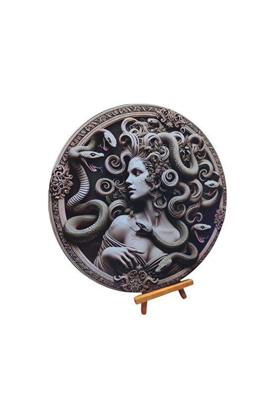 Şımartan Kız ve Yılan Duvar Tablosu