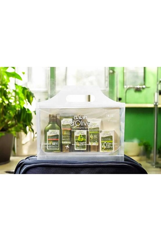Şampuan + Saç Kremi + Sabun + Krem + Duş Jeli 20 ml Seyahat Seti
