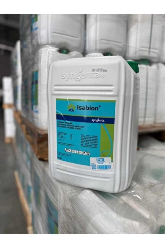 Isabion 20 lt Organik Ürünler Hayvansal Menşeli Aminoasit İçeren Sıvı Organik Gübre