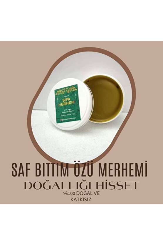 T - %100 BITTIM DOĞAL BITTIM KREMİ(100ML)