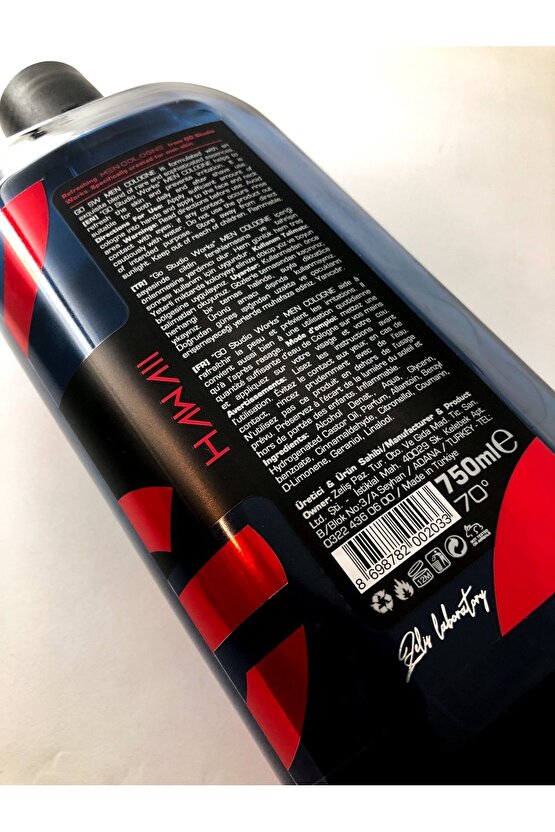 T - Tıraş Kolonyası HAWAII 750 ml.