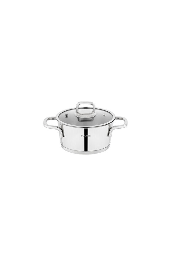 New Stahl Çelik Tencere Seti 8 Parça-Inox