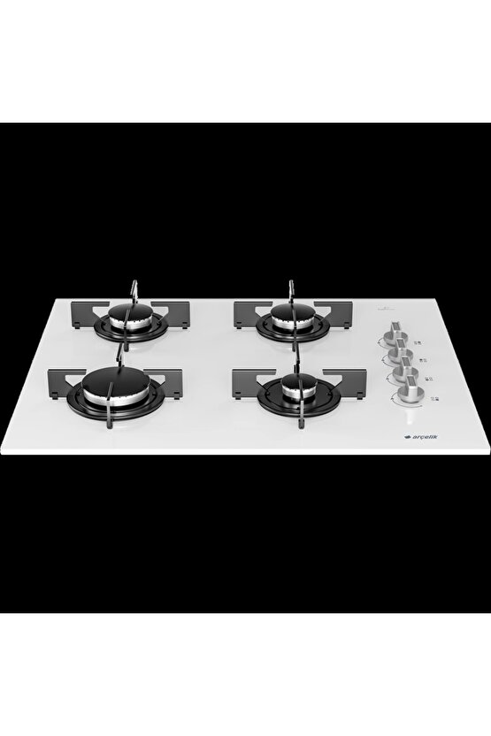 OCD T 651 EB Beyaz Cam Ankastre Ocak - DOĞALGAZLI