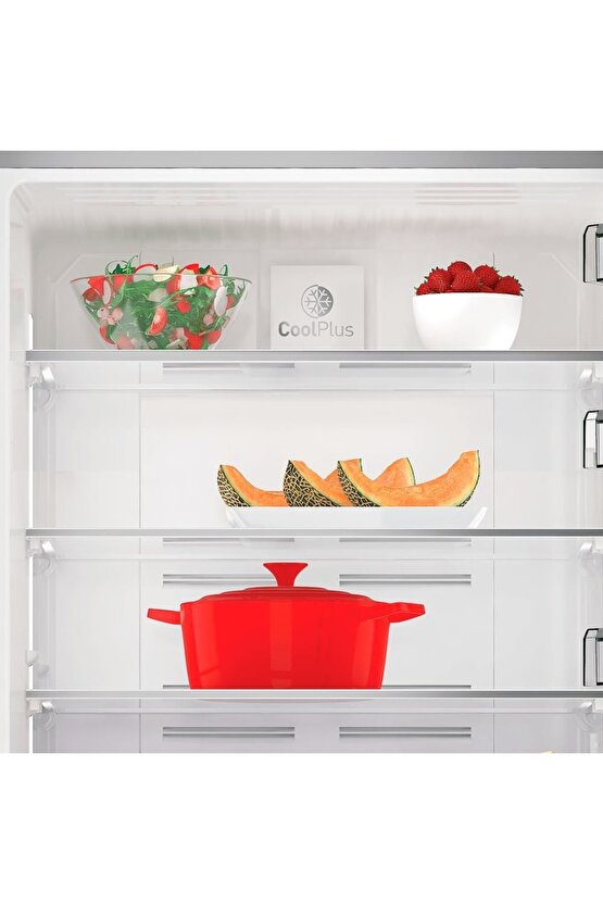 Nofrost Buzdolabı, 532 L, Vitaminzone Ve Fullfresh+ Teknolojisi, Inox Renk, 274532 Eı