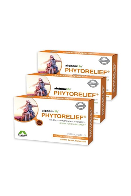 Phytorelief 12 Pastil 3lü Paket