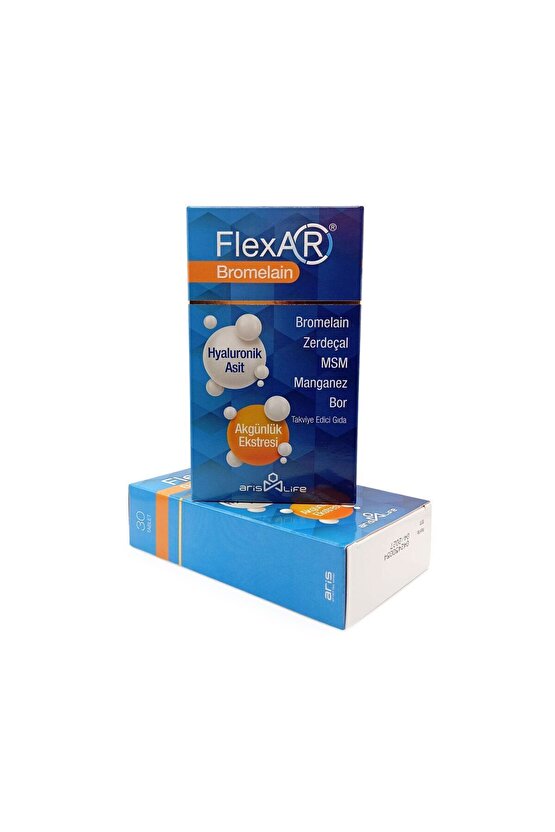 FlexAR Bromelain 30 Tablet 4lü Paket