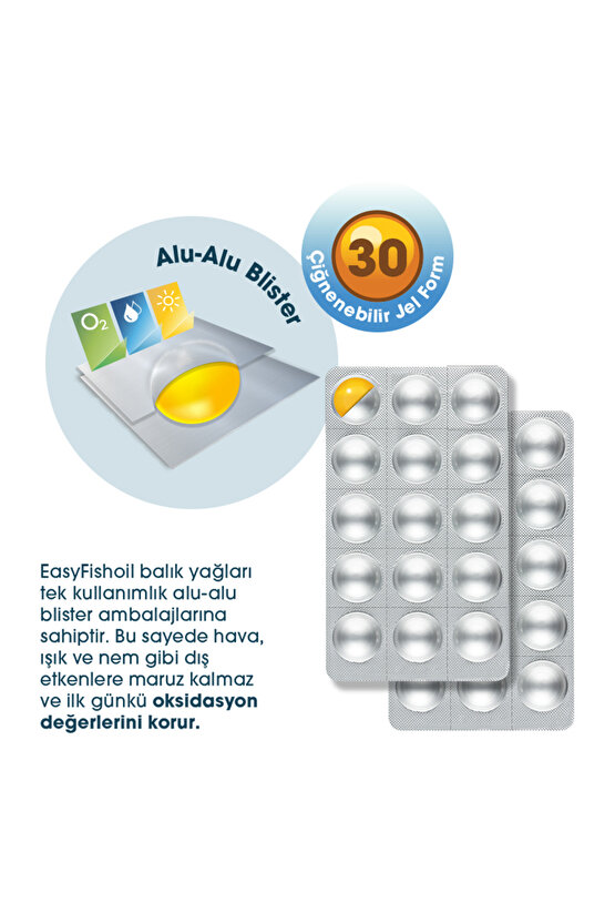 Easyfishoil Beta Glukan Çiğnenebilir 30 Jel Form