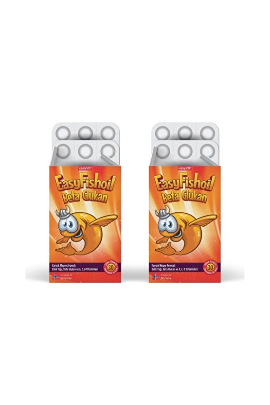 Easyfishoil Beta Glukan Çiğnenebilir 30 Jel Form