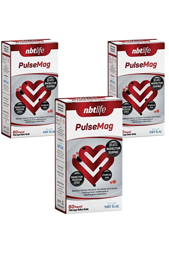 Pulsemag 60 Kapsül 3 Adet