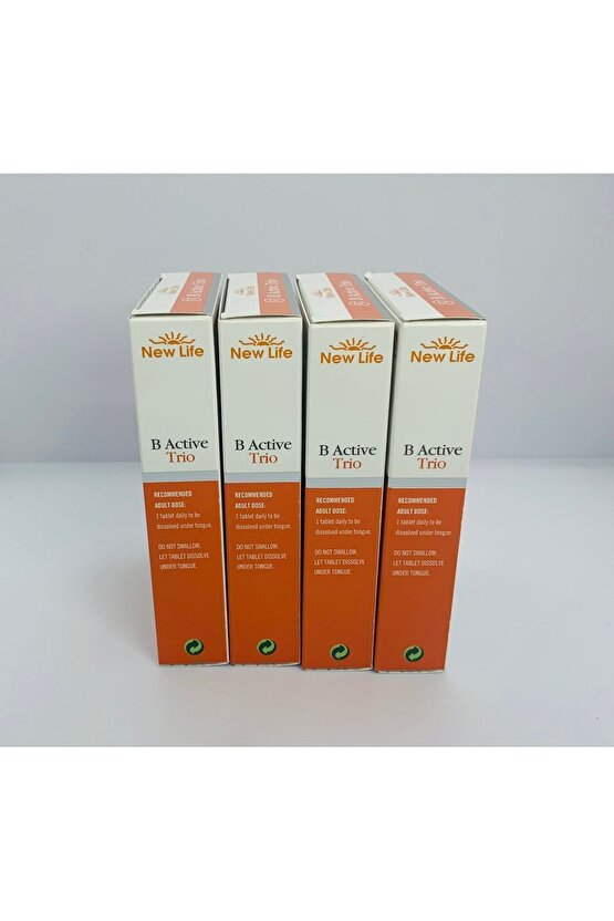 B Active Trio 30 Dilaltı Tablet 4 Adet