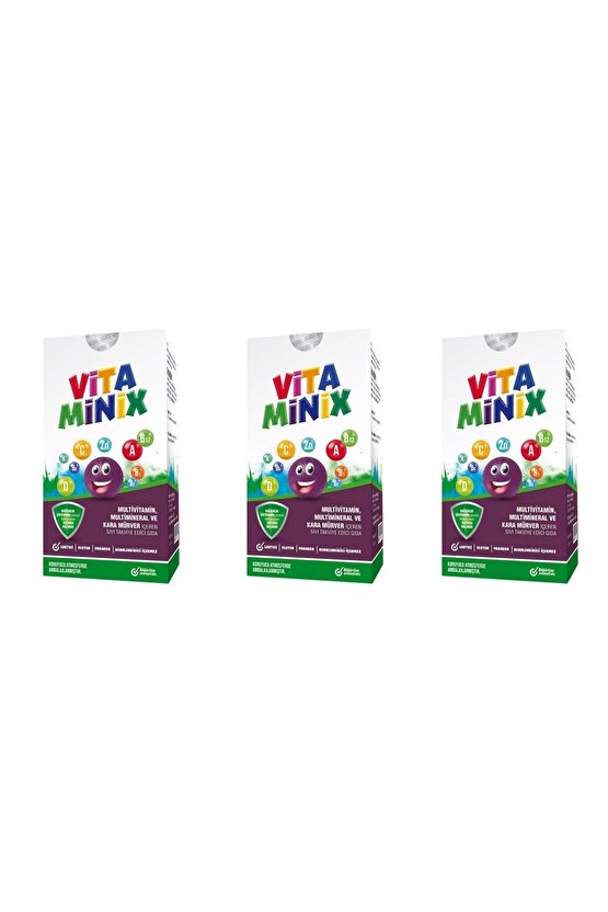 Vitaminix Surup 150 Ml 3 Adet