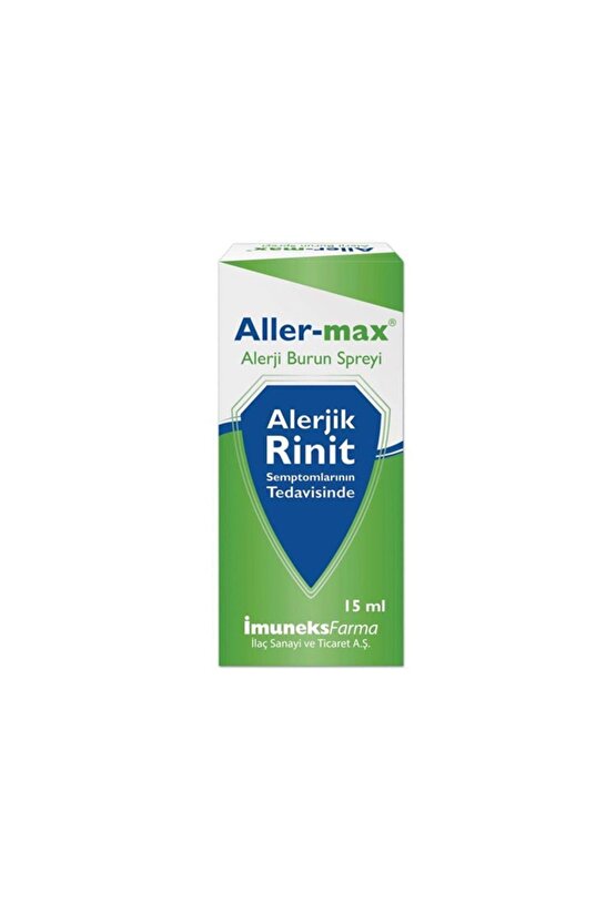 Aller-Max Burun Spreyi 15 ml